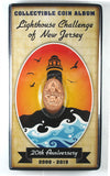 NJ Lighthouse Challenge 2019 Souvenir Coin Album with Bonus Coin