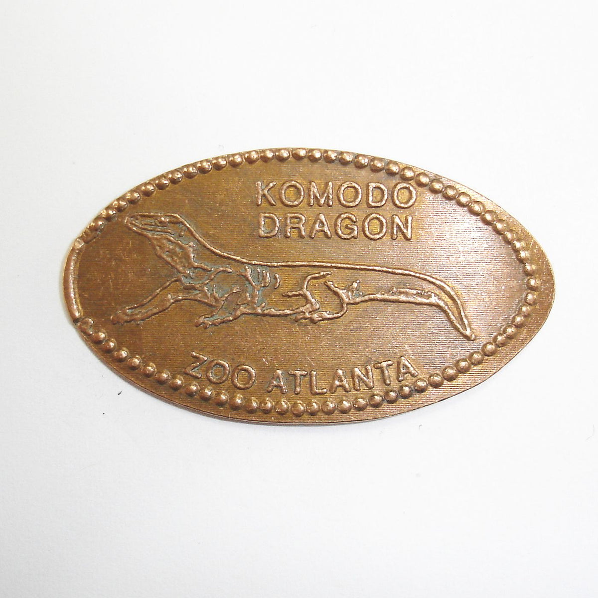 lizzard klapprad penny Pressed Penny: Zoo Atlanta
