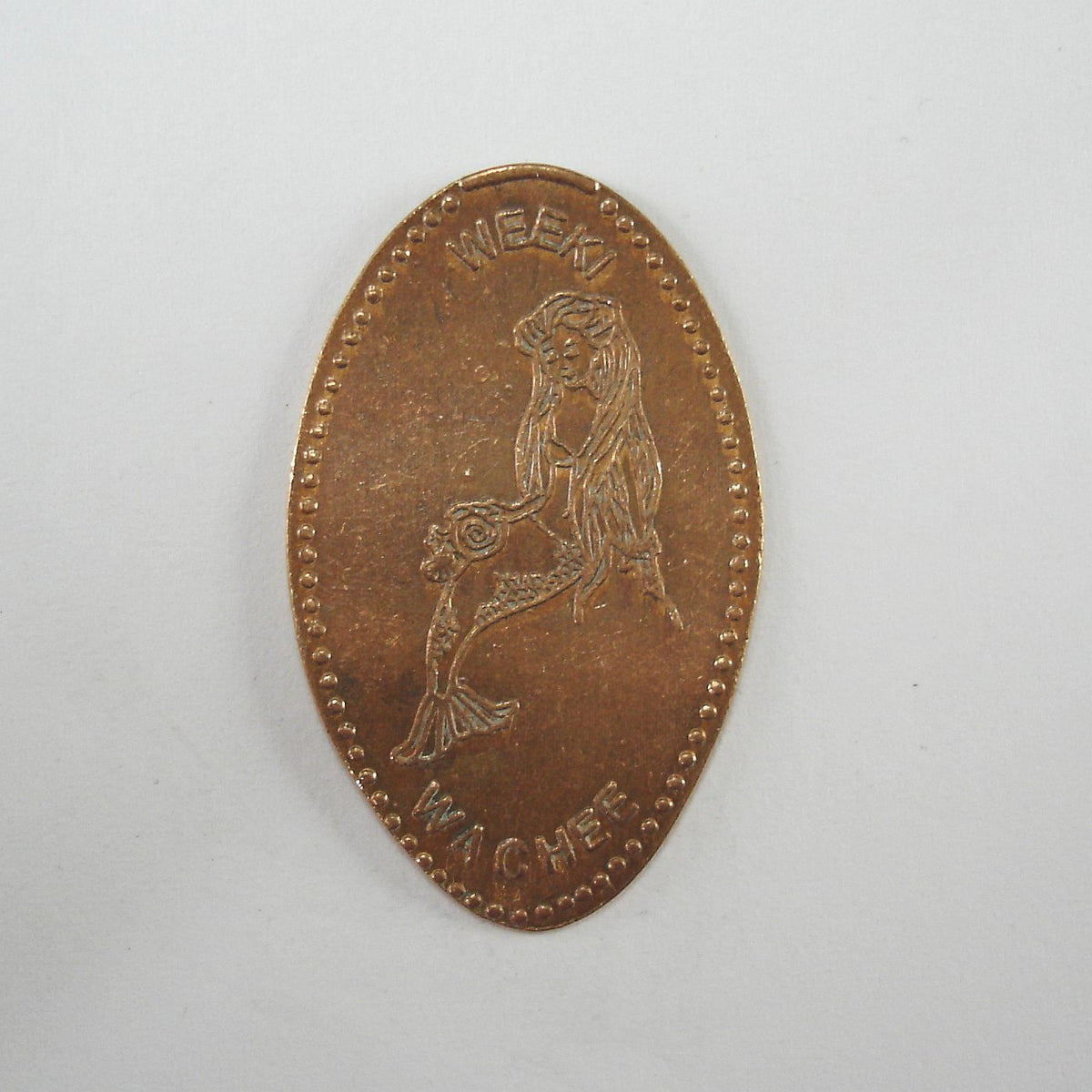 Pressed Penny Weeki Wachee Mermaid Penny Presses