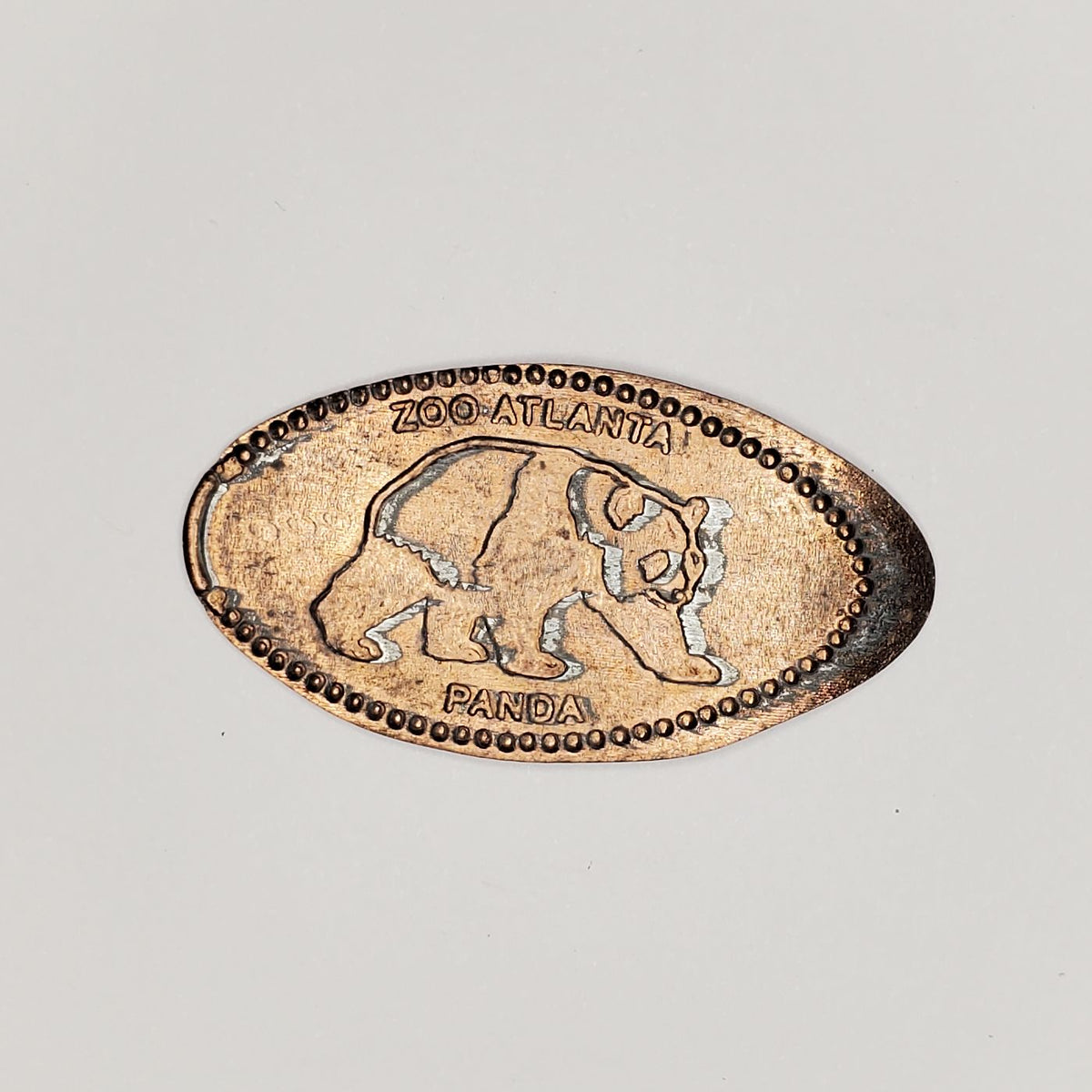 Pressed Penny Zoo Atlanta Panda Penny Presses
