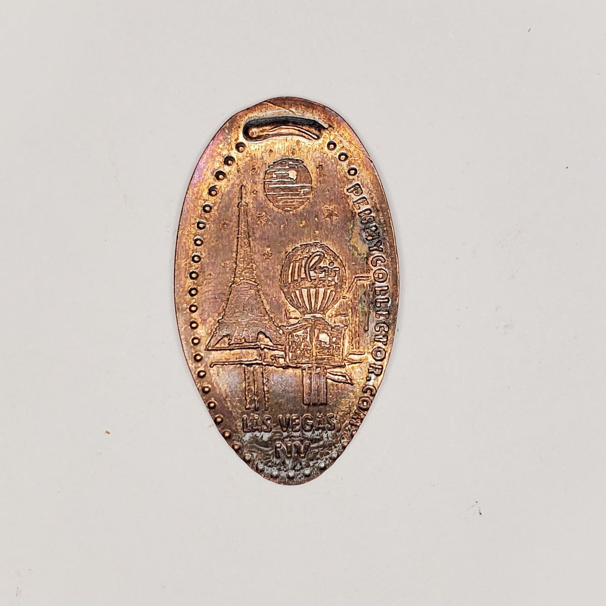 Pressed Penny Las Vegas NV Paris Hotel Penny Presses