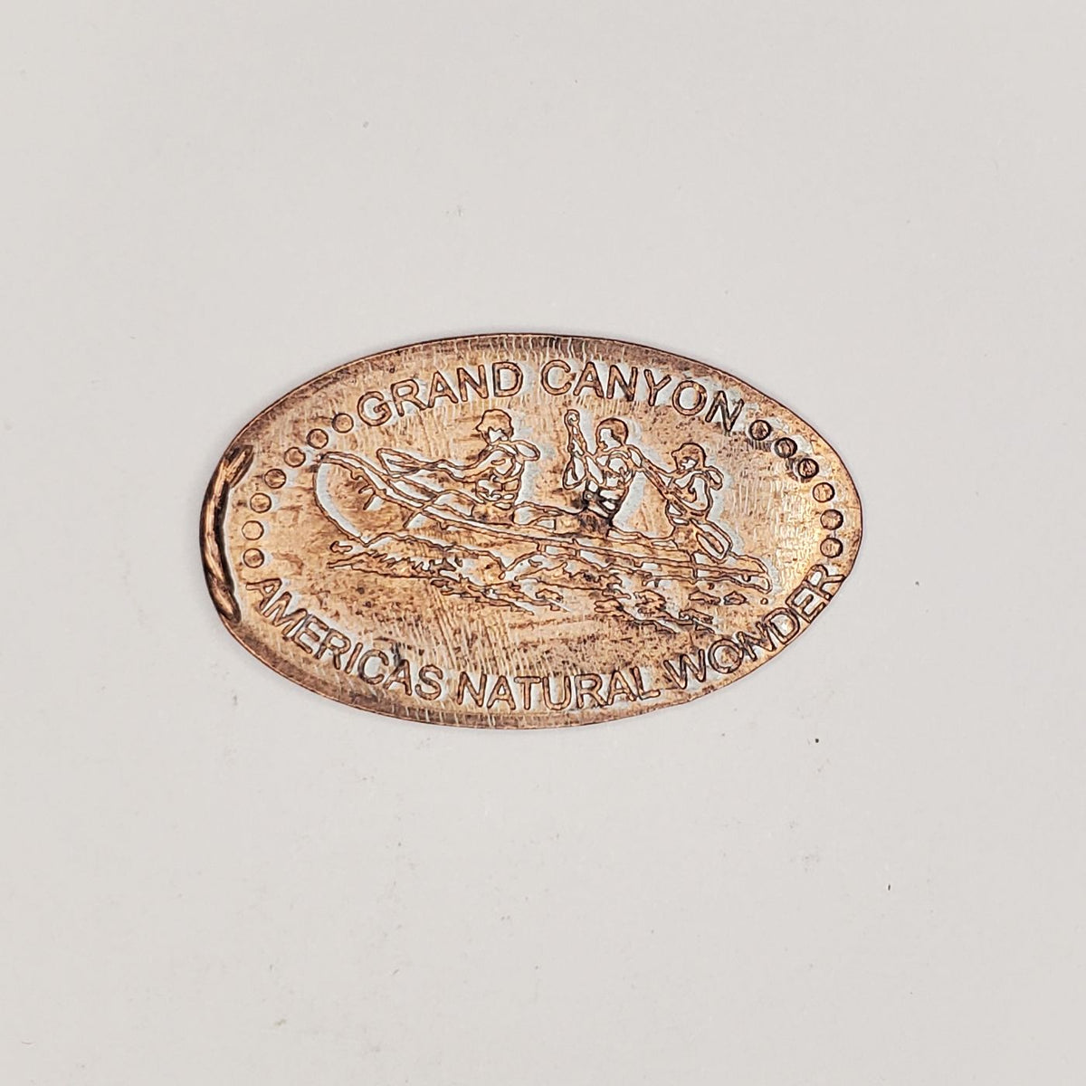Pressed Penny Grand Canyon America's Natural Wonder Canoers