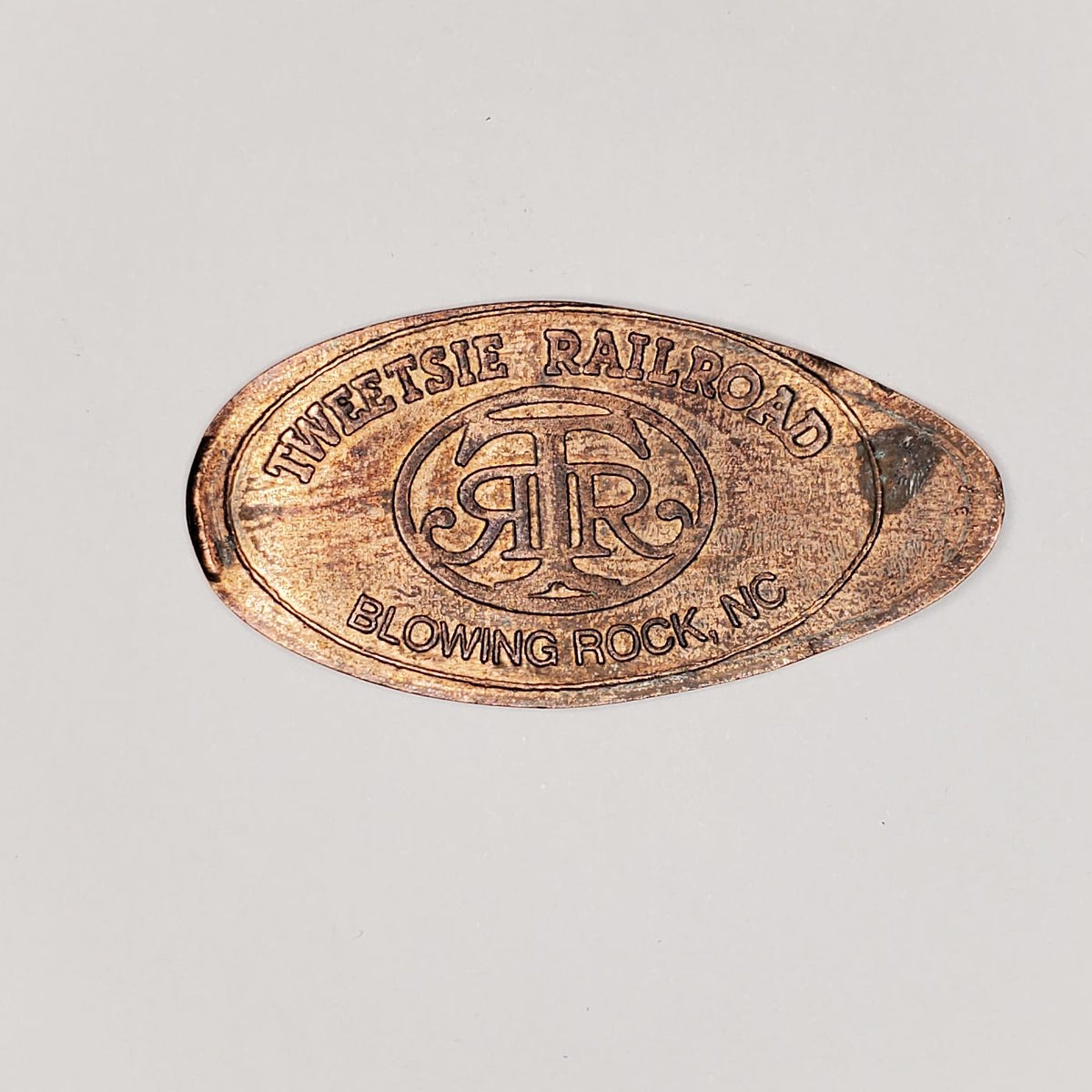 Pressed Penny: Tweetsie Railroad - Blowing Rock NC - Logo – Penny Presses