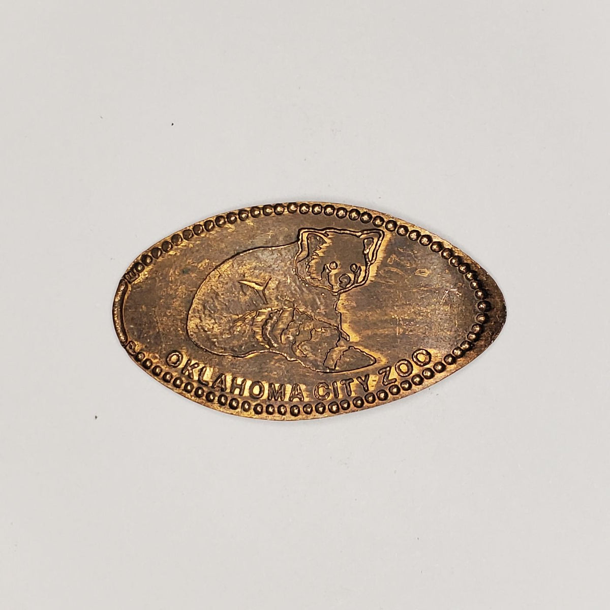 Pressed Penny: Oklahoma City Zoo - Red Panda – PennyPresses.com