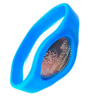 Adult (Large) Wristband: Surfer Blue