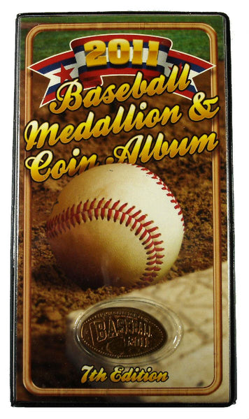 Baseball 2011 Medallion and Coin Album with Bonus Coin