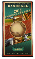 Baseball 2015 Collectible Coin Album 11th Edition