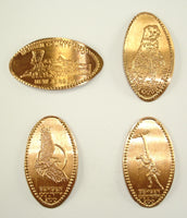 Bergen County Zoo New Jersey 4 Coin Set