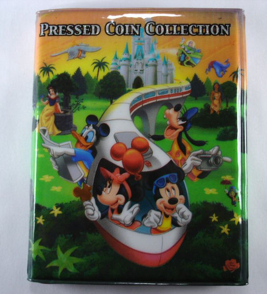 Walt Disney World 2003 Retired Pressed Coin Book - Used