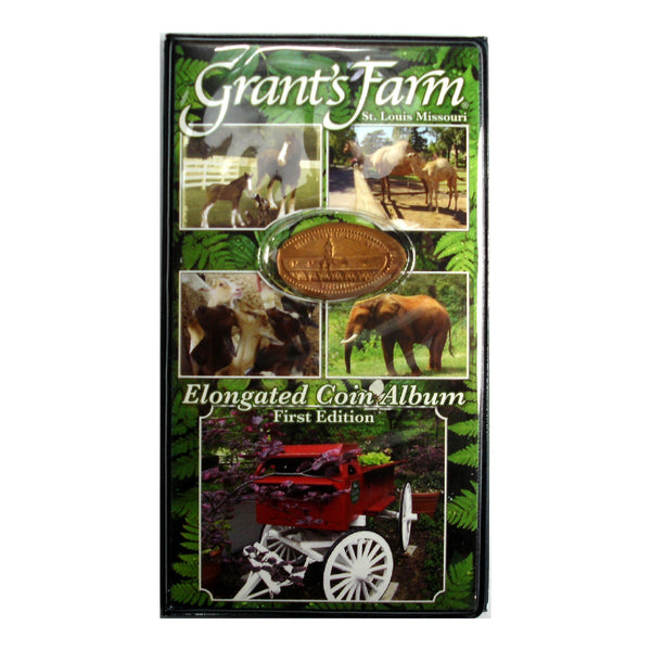 Grant's Farm Elongated Coin Album with Bonus Coin