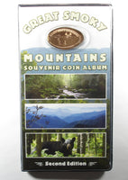 Great Smoky Mountains Souvenir Coin Album with Bonus Coin