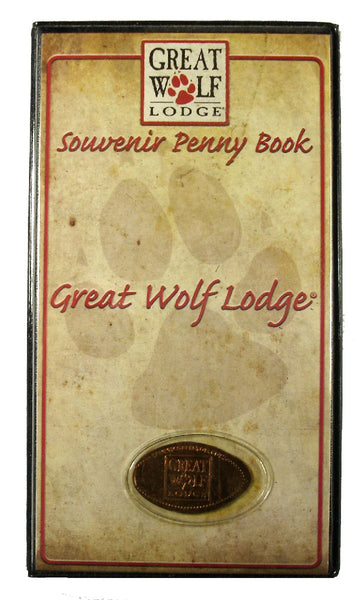 Great Wolf Lodge Souvenir Penny Book with Bonus Coin