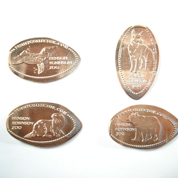 Henson Robinson Zoo 4 Coin Set