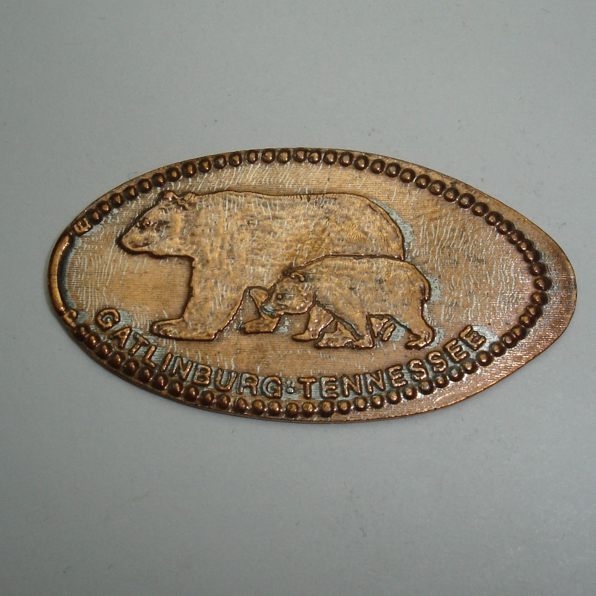 Pressed Penny Gatlinburg, Tennessee Bears Penny Presses
