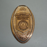 Pressed Penny: Jefferson National Expansion Memorial - Junior Park Ranger - Saint Louis