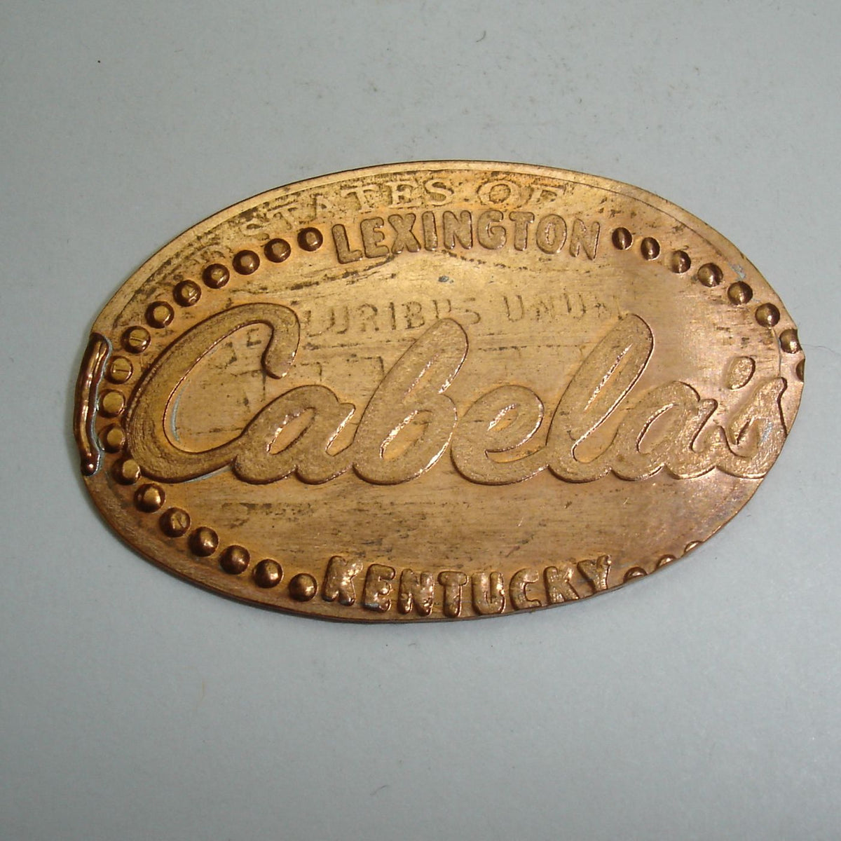 Pressed Penny Cabela's Lexington, KY Penny Presses