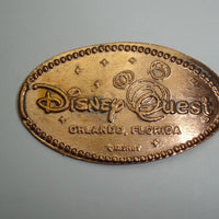 Pressed Penny: Disney Quest - Orlando, Florida - Logo