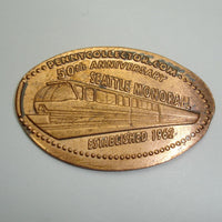 Pressed Penny: Seattle Monorail 50th Anniversary