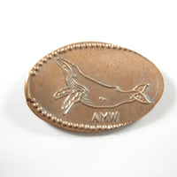 Pressed Penny: AMW - Whale
