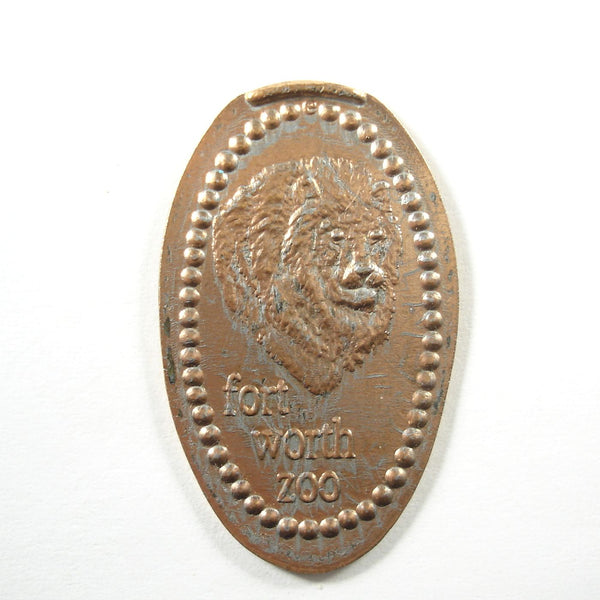 Pressed Penny: Fort Worth Zoo - Lion