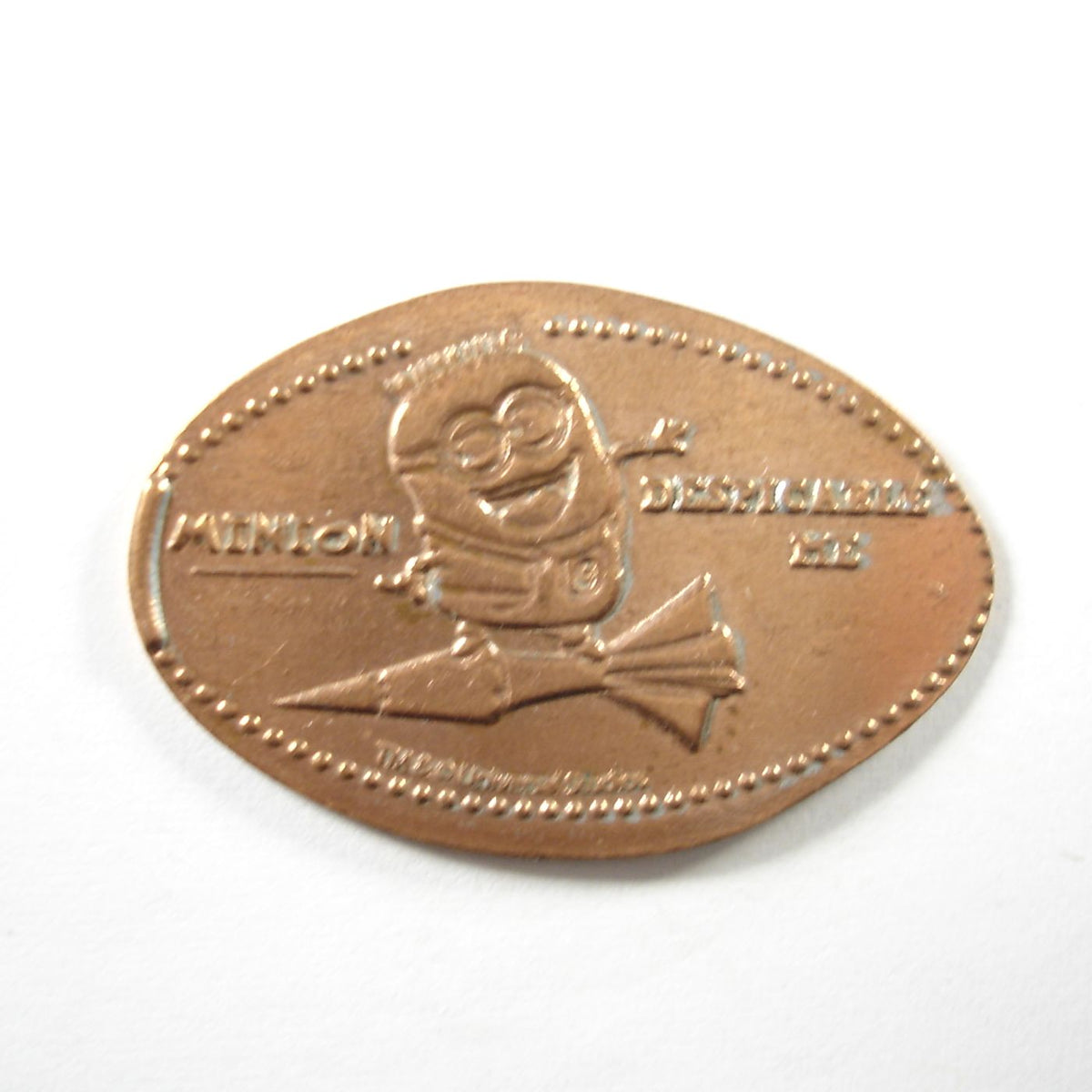 Pressed Penny: Despicable Me - Minion on Dart – Penny Presses