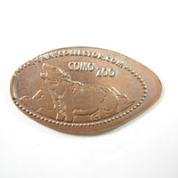 Pressed Penny: Como Zoo - Wolf