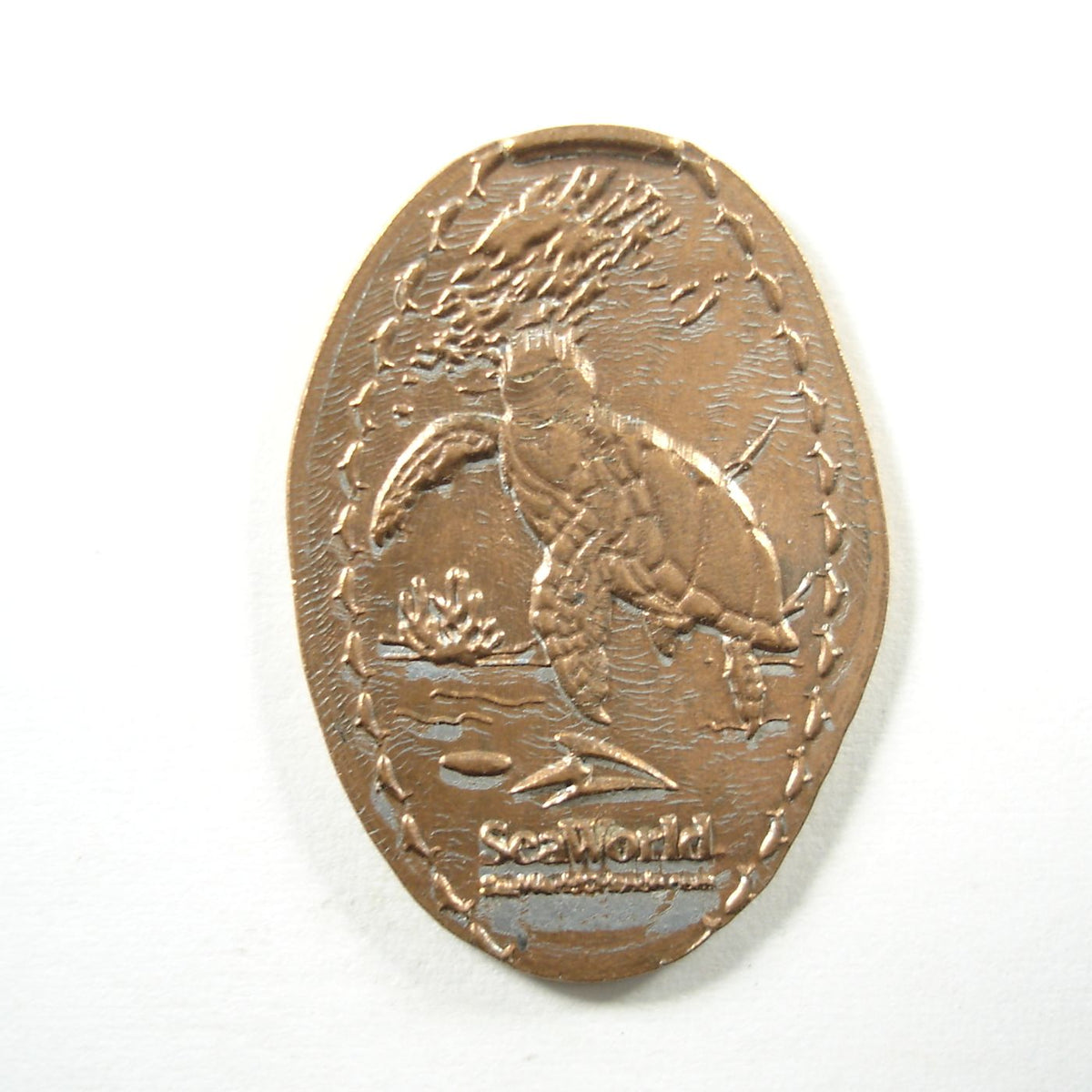 Pressed Penny: Seaworld - Sea Turtle – Penny Presses
