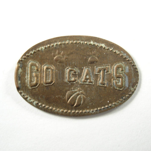 Pressed Penny: Go Cats - Basketball - Paw Prints
