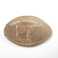 Pressed Penny: Central Park Children's Zoo - Cow
