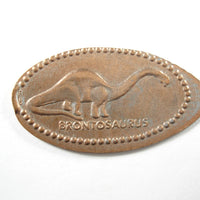 Pressed Penny: Brontosaurus