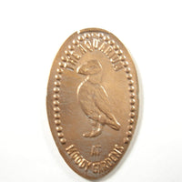 Pressed Penny: The Aquarium at Moody Gardens - Puffin