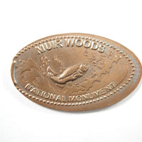 Pressed Penny: Muir Woods National Monument - Fish