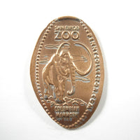 Pressed Penny: San Diego Zoo - Columbian Mammoth