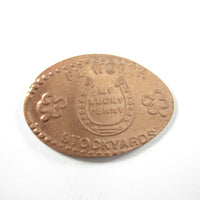 Pressed Penny: Fort Worth Stockyards - My Lucky Penny - Horseshoe