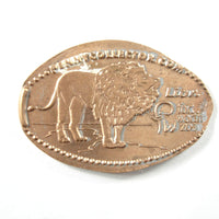 Pressed Penny: Fort Worth Zoo - Standing Lion
