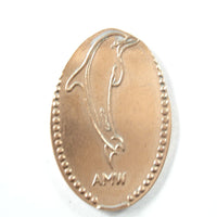 Pressed Penny: AMW - Dolphin