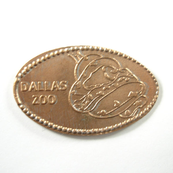 Pressed Penny: Dallas Zoo - Snake