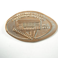 Pressed Penny: Johnstown Incline Plane - Building and Funicular Car