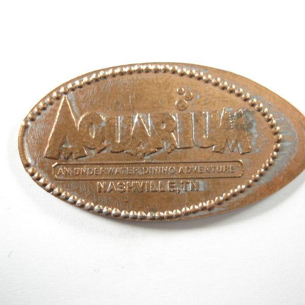 Pressed Penny: Nashville Aquarium - An Underwater Dining Adventure - Logo