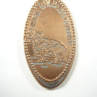 Pressed Penny: Fossil Rim Wildlife Center - Wolf