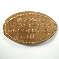 Pressed Penny: My 2010 New Years Resolution - I Will…