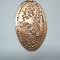 Pressed Penny: Land of the Free - USA - Eagle