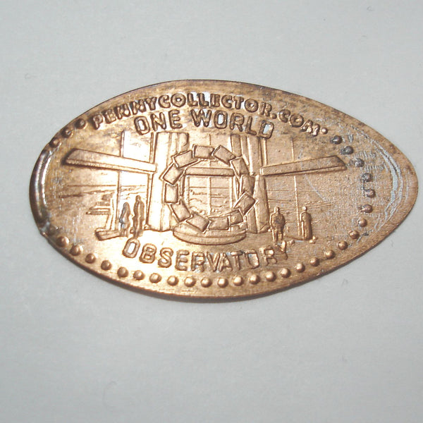 Pressed Penny: One World Observatory - Lookout View