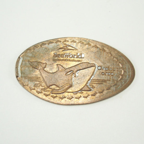 Pressed Penny: Seaworld - Orcinus Orco - Whale