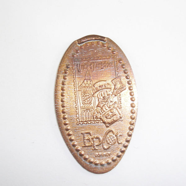 Pressed Penny: Disney Epcot - United Kingdom - Mickey Stamp Design