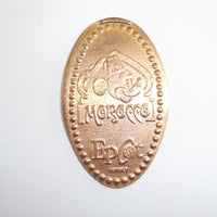 Pressed Penny: Disney Epcot - Morocco - Mickey Wearing a Fez