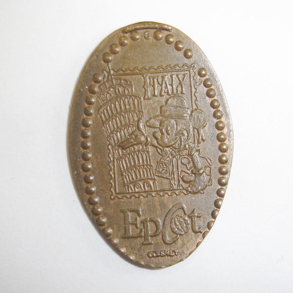 Pressed Penny: Disney Epcot - Italy - Mickey Stamp Design