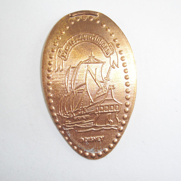 Pressed Penny: Disney - Pirates of the Caribbean - Pirate Ship