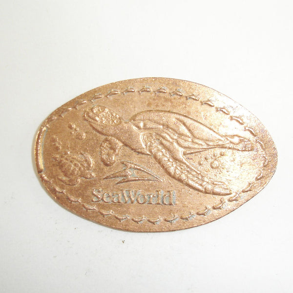 Pressed Penny: Seaworld - Sea Turtles