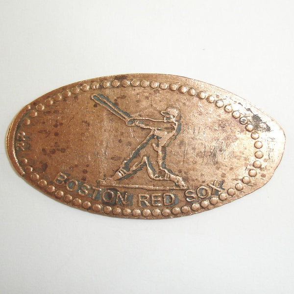 Pressed Penny: Boston Red Sox - Batter Swinging